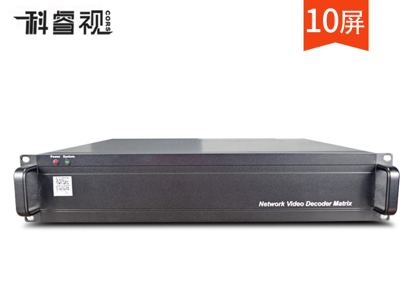 10屏H.265网络解码矩阵